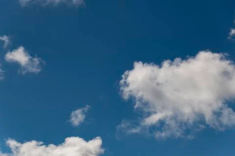 Summer clouds. Stock Photos
