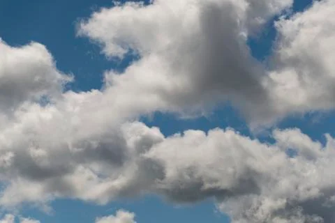 Summer clouds. Stock Photos