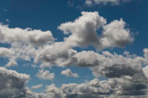 Summer clouds. Stock Photos