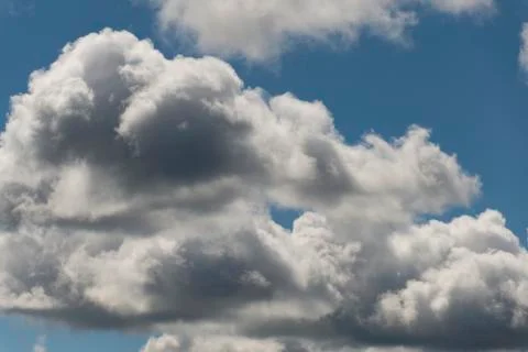 Summer clouds. Stock Photos