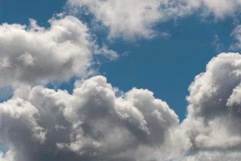 Summer clouds. Stock Photos