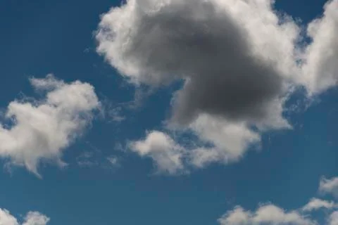 Summer clouds. Stock Photos