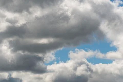 Summer clouds. Stock Photos