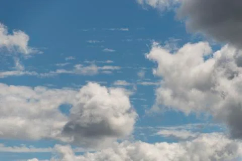 Summer clouds. Foto stock