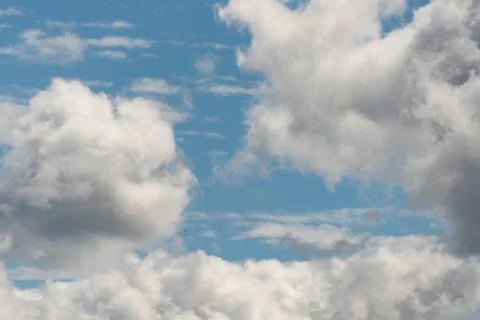 Summer clouds. Stock Photos