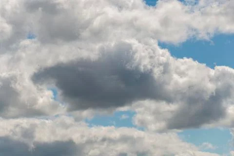 Summer clouds. Stock Photos