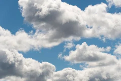 Summer clouds. Stock Photos