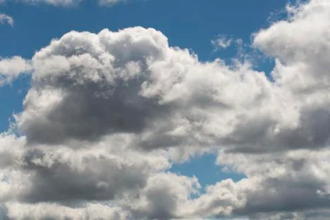 Summer clouds. Stock Photos