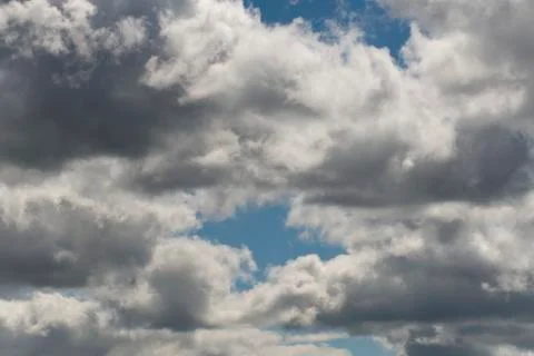 Summer clouds. Stock Photos