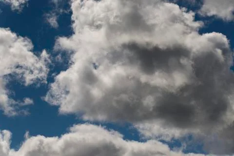 Summer clouds. Stock Photos
