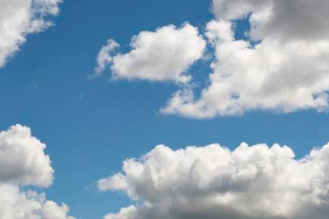 Summer clouds. Stock Photos