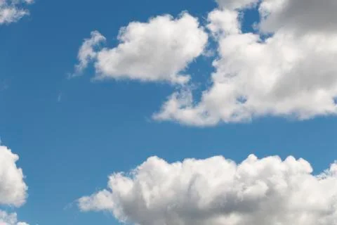 Summer clouds. Stock Photos