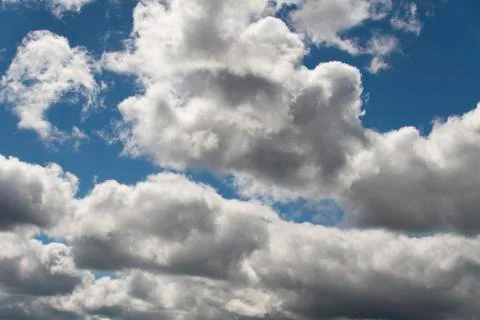 Summer clouds. Stock Photos