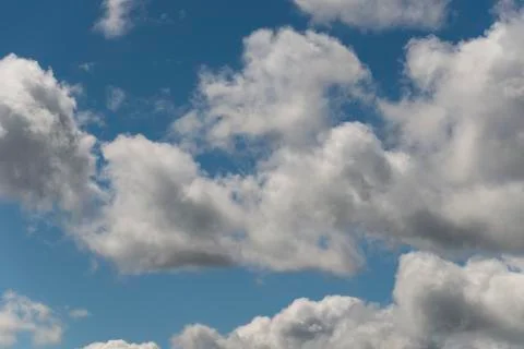 Summer clouds. Stock Photos