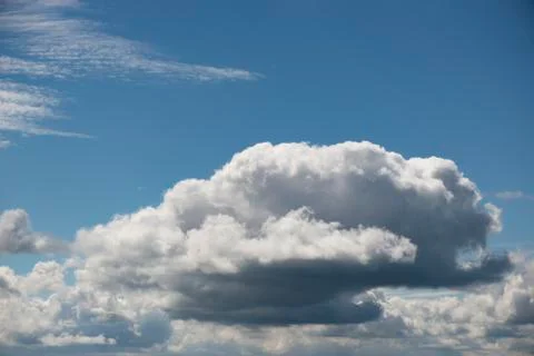Summer clouds. Stock Photos