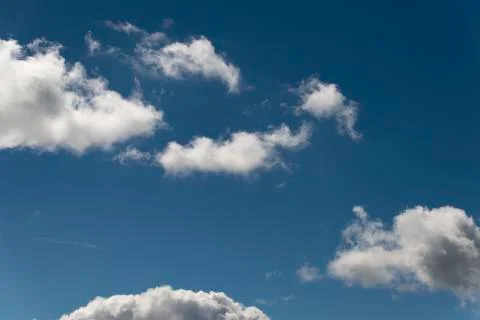 Summer clouds. Stock Photos