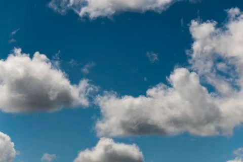 Summer clouds. Stock Photos