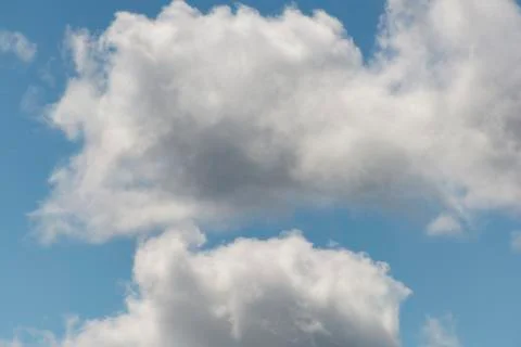 Summer clouds. Stock Photos