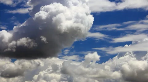 Summer clouds sky Stock-Footage 42332990