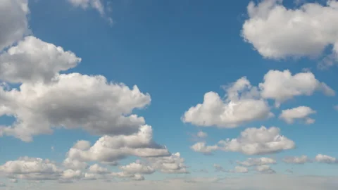 Summer Clouds in the sky Stock Footage 142418911