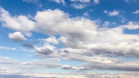 Summer Clouds in the Sky Stock Footage 147481416