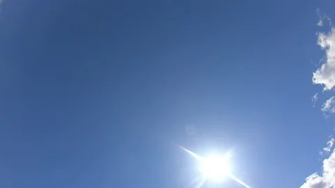 Summer Clouds Time Lapse (GoPro Hero 7) Video stock 106246154