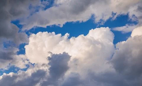 Summer Cloudscape Stock Photos