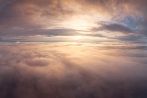 Summer cloudscape Foto stock
