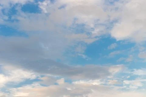 Summer cloudy sky 写真素材