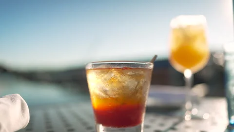 Summer Cocktail Video stock 243147427