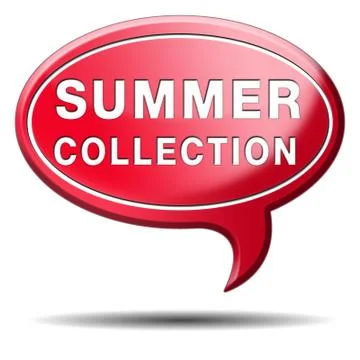 Summer collection Stock Illustration