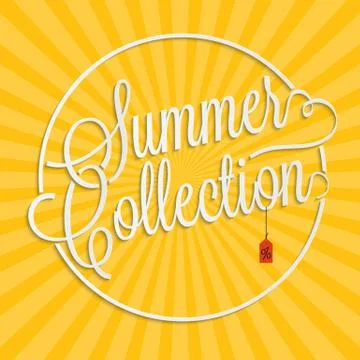 Summer collection Stock Illustration