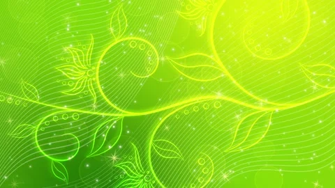 Summer colorful background 4K, flat animation with floral pattern, motion Stock Footage 136139948