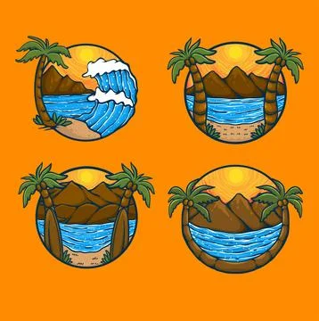 SUMMER IS COMING Stock Illustration