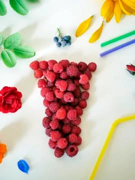 Summer composition installation Stock Photos