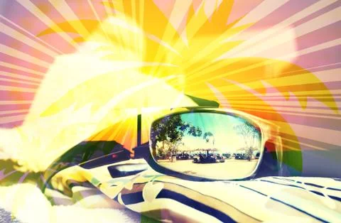 Summer concept Stock Illustration