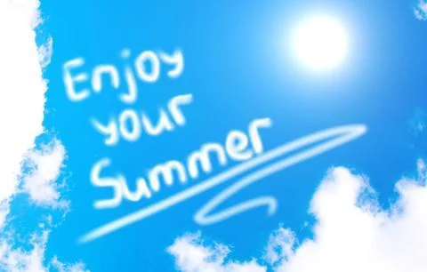 Summer concept Stock Illustration