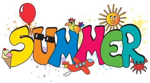 Summer concept Stock Illustration