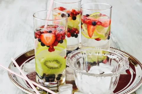 Summer cool drink Stock Photos