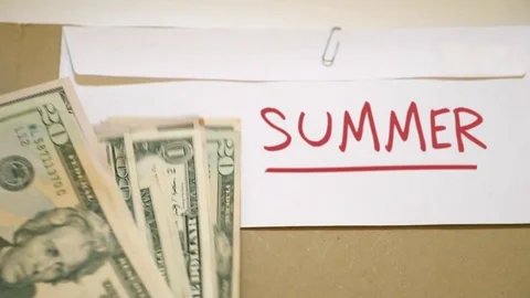 Summer costs concept Stock Footage 77234771