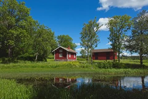 Summer cottage. Stock Photos