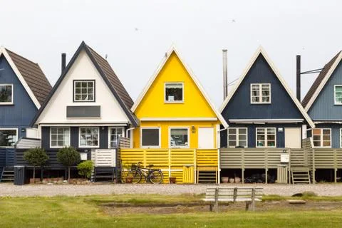 Summer cottages Stock Photos