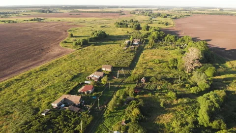 Summer countryside Stock Footage 147129695