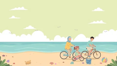 Summer cycling Stock Footage 333728726