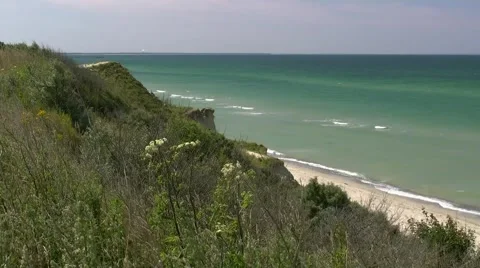 Summer Day at Ahrenshoop Beach - Baltic Sea, Northern Germany Видео 40786582