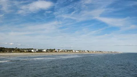 A Summer Day by the Beach Stock Photos
