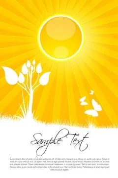 Summer day Stock Illustration