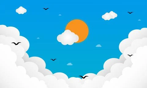 Summer day Stock Illustration