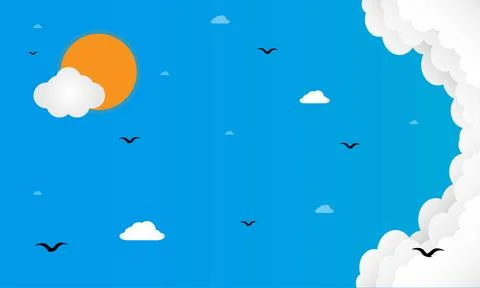 Summer day Stock Illustration