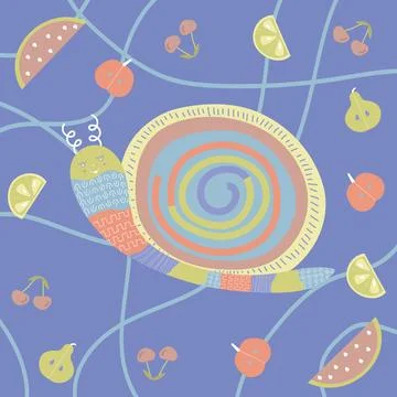 Summer day Stock Illustration